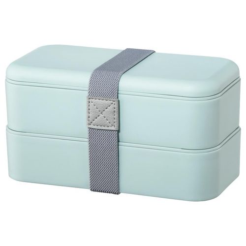 Hama Lunchbox 500ml Impilabile 2 Pezzi Azzurro Pastello