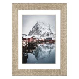 Oslo Oak Cornice Portafoto 30x40cm Legno con Passepartout
