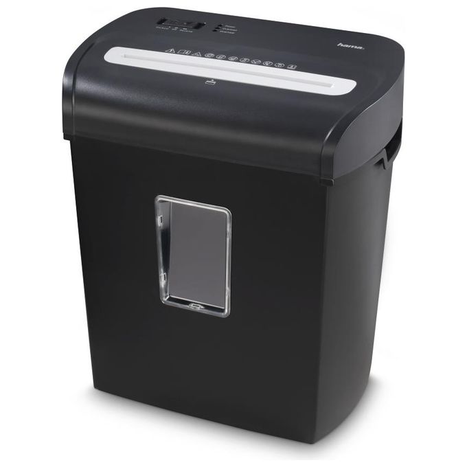 Hama Premium 8 Distruggi Documenti Elettrico M8 Taglio a Croce 20 Litri Nero