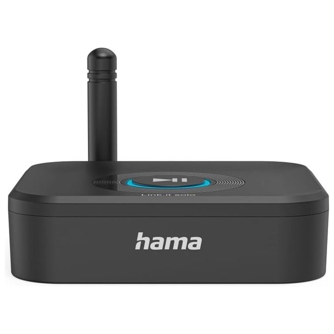 Hama Ricevitore Audio Bluetooth Link IT Solo RX Nero