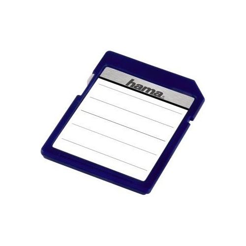 Hama SD/MMC Memory Card Labels Etichetta Autoadesiva Bianco 18 Pezzi