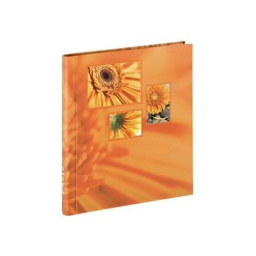 Hama Singo Album Fotografico e Portalistino 20 Pagine     28x31cm Autocollante Arancione