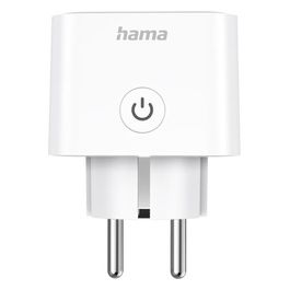 Hama Smart presa Wi-Fi Bianco Opaco 3.680W