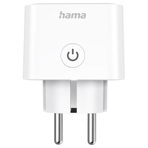 Hama Smart presa Wi-Fi Bianco Opaco 3.680W