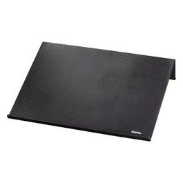 Supporto Fisso per Notebook in Simil Carbonio Nero