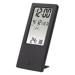 Termometro Lcd con Igrometro/Orologio/Calendario e Previsioni del Tempo