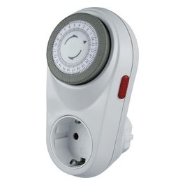 Timer Meccanico Giornaliero 3500W 220V Bianco
