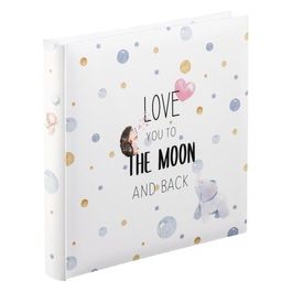 Hama To The Moon Album Fotografico 25x25cm 50 Pagine Bianche per Bambini