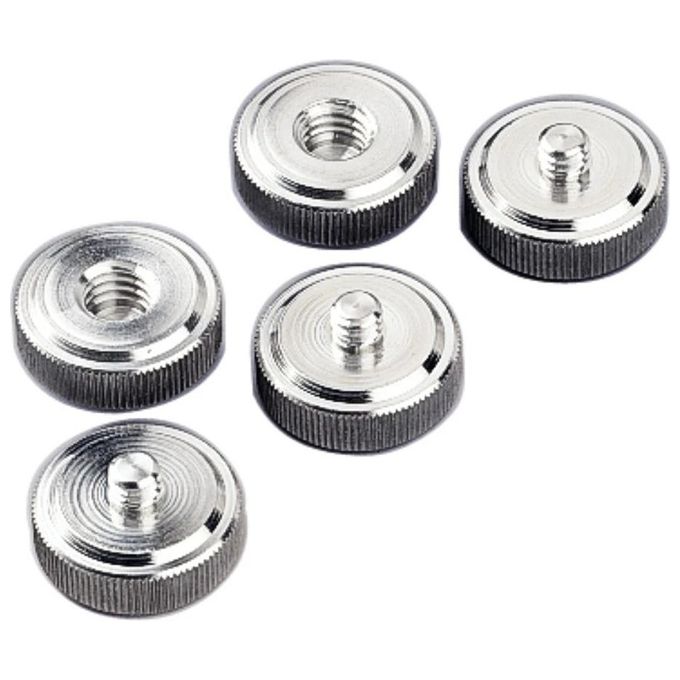 Hama Tripod Conversion Screws 1-4 -3-8 5 Pezzi