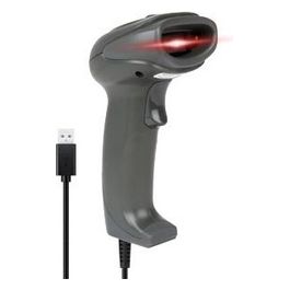 Hamlet HBCS2D100U Scanner per Codici a Barre Palmare 300 Scan/Sec con Decodifica USB