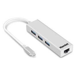 Hamlet Hub 3 Usb 3.1 Type-C e Lan Rj45