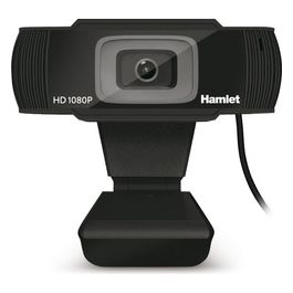 Hamlet HWCAM1080 Webcam 2MP 1920x1080 Pixel USB 2.0 Nero