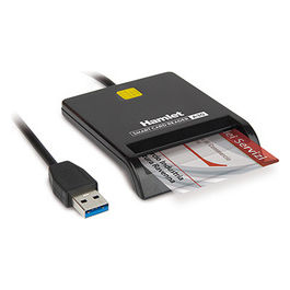 Lettore Smart Card HUSCR-A30 USB tipo A Nero