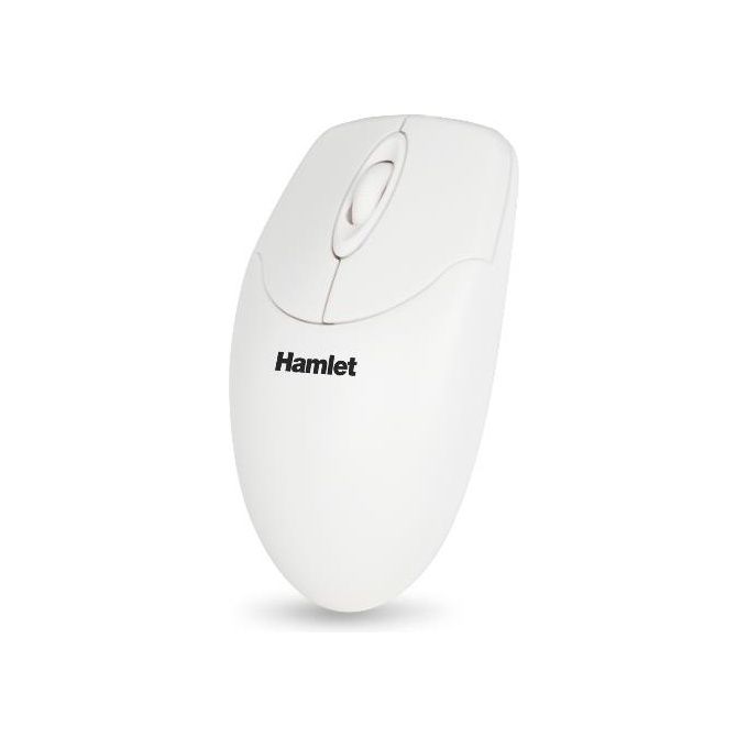 Hamlet Mouse Ottico Usb 1000dpi Bianco