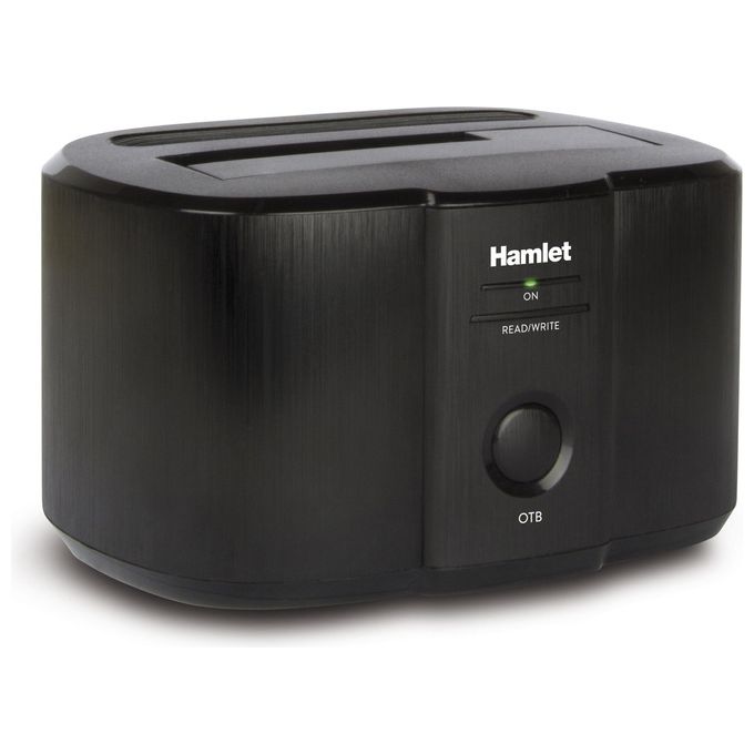 Hamlet-USB 3.0 Single Bay Docking Station for 2.5/3.5 SATA HDD