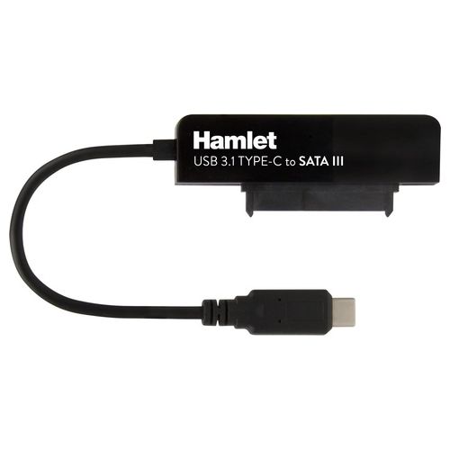 Hamlet XADTC-SATA Storage controller 2.5 SATA 6Gb/s 600 MBps USB 3.1 (Gen 2)