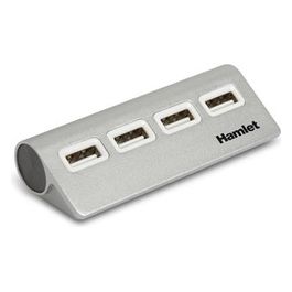 Hamlet XHUB4020AL Hub 4 x USB 2.0 desktop