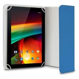 Hamlet XPADCV780BL Flip cover per tablet finta pelle blu