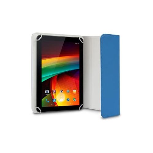 Hamlet XPADCV780BL Flip cover per tablet finta pelle blu