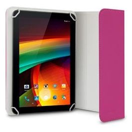 Hamlet XPADCV780PN Flip cover per tablet finta pelle rosa