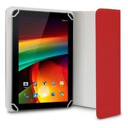 Hamlet XPADCV780RD Flip cover per tablet finta pelle rosso