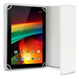 Hamlet XPADCV780WH Flip cover per tablet finta pelle bianco