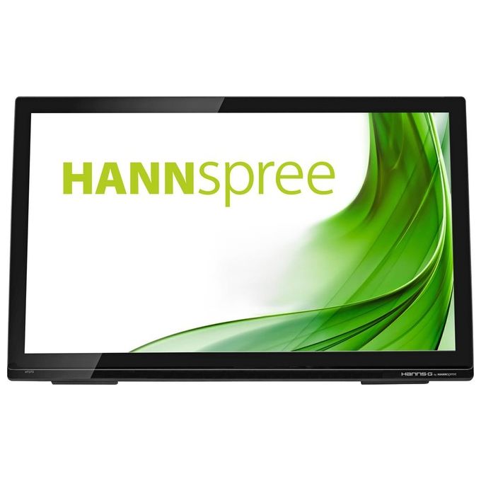 HANNSPREE Monitor 27" LED IPS Touch screen HT273HPB 1920x1080 FHD Tempo di Risposta 8 ms Multi-Touch Point 10 Punti Altoparlanti Integrati