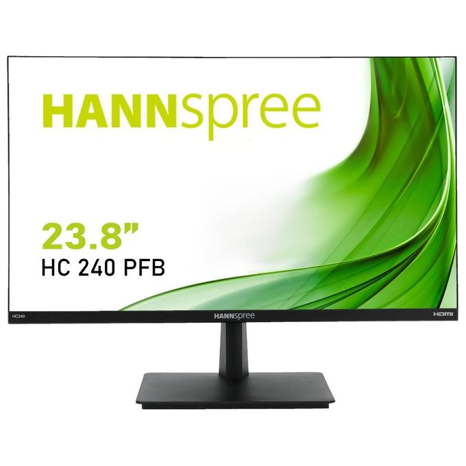 HANNSPREE Monitor 23.8'' LED VA HC 240 PFB 1920 x 1080 Full HD Tempo di Risposta 5 ms