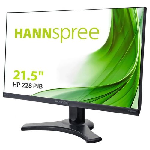 HANNSPREE Monitor 21.5" LED TFT HP 228 PJB 1920x1080 Full HD Tempo di Risposta 5 ms