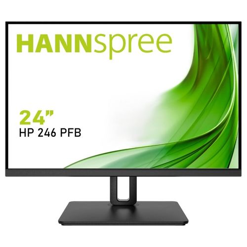 Hannspree HP 246 PFB Monitor Pc 24" 1920x1200 Pixel WUXGA LED Nero
