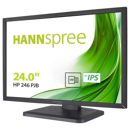 HANNSPREE Monitor 24" LED IPS HP 246 PJB 1920x1200 Full HD Tempo di Risposta 5 ms