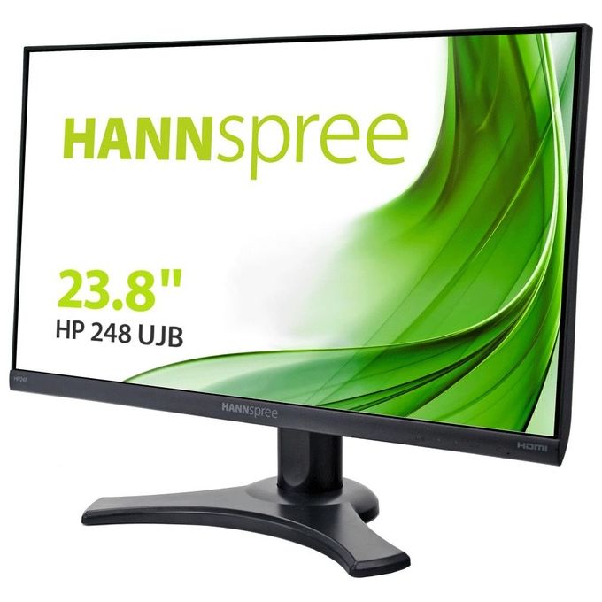 HANNSPREE Monitor 23.8" LED HP248UJB 1920x1080 Full HD Tempo di Risposta 4 ms