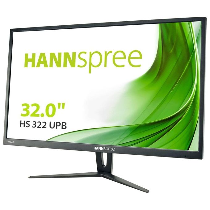Hannspree Monitor Flat 32'' HS322UPB 2560 x 1440 Pixel Tempo di risposta 5 ms