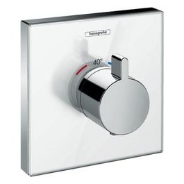 Hansgrohe Showerselect Glass Parte Est. Miscelat. Doccia Termostatico Alta Portata Bianco/Cromo