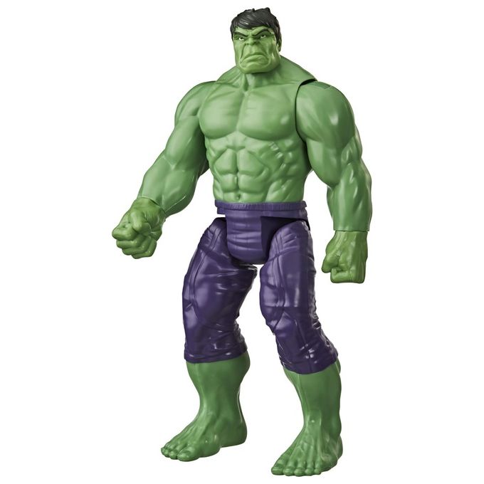 Image of Hasbro Avengers Personaggio Titan Hero Deluxe: Hulk