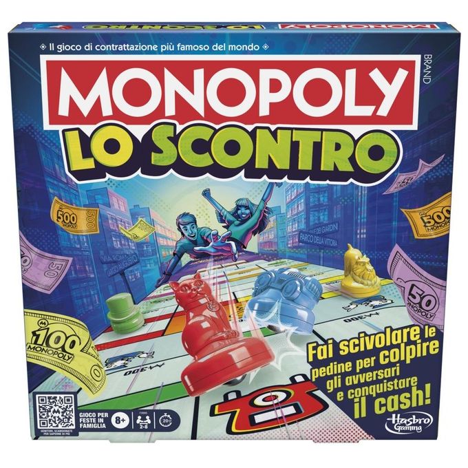 Image of Hasbro Gioco Gaming Monopoly Lo Scontro