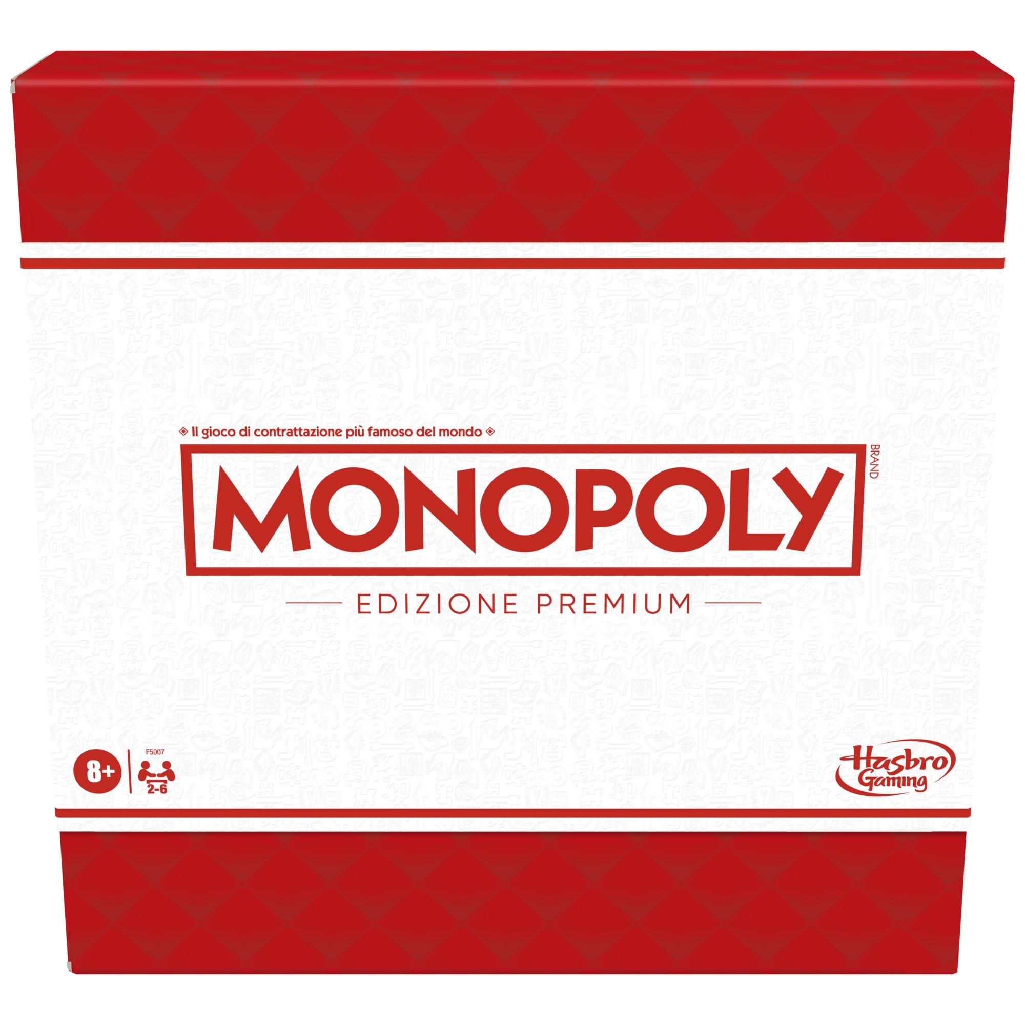 Hasbro Monopoly Classico Gioco Da Tavolo Per Famiglie E Bambini, Dagli 8  Anni In Su, Multicolore : : Giochi e giocattoli