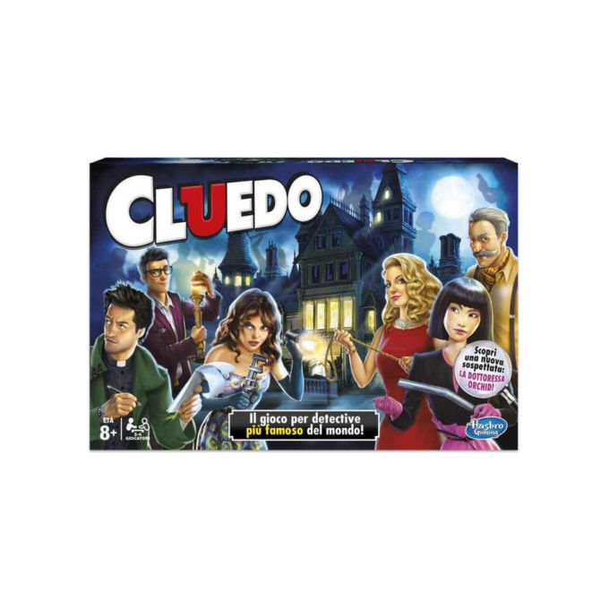 Image of Hasbro Gioco di Societa' Gaming Cluedo