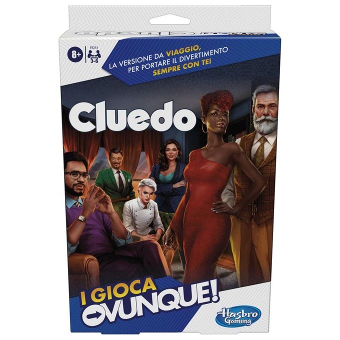 Hasbro Gioco da Viaggio Gaming Cluedo Travel