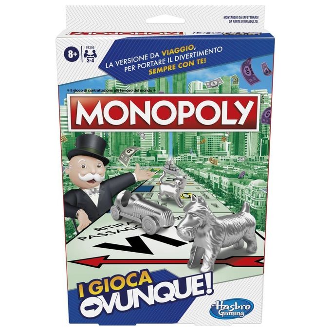 Hasbro Gioco da Viaggio Monopoly Travel