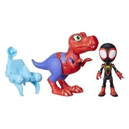 Marvel Spidey e i Suoi Fantastici Amici Dino-Webs Rex e Miles Spin Morales Spidey