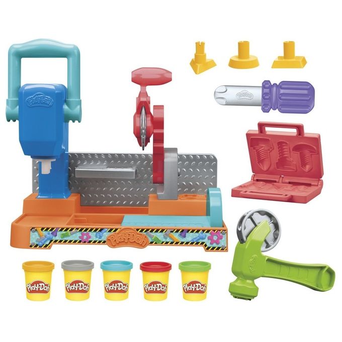 Image of Hasbro Pasta Modellabile Play Doh Banco Falegnameria