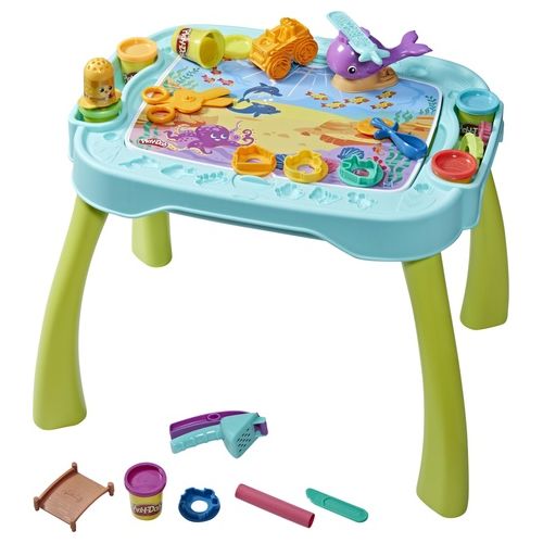 Hasbro Pasta Modellabile Play-Doh Il Mio Primo Tavolino delle Attivita'