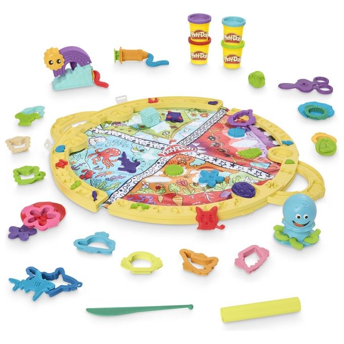 Image of Hasbro Pasta Modellabile Play Doh La mia Prima Valigetta delle Attivita'