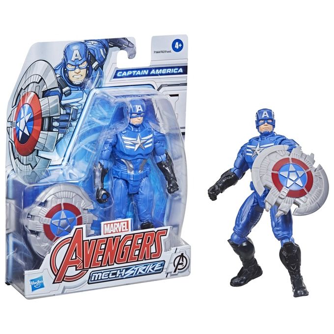Hasbro Personaggio Marvel Avengers Mech Strike Figuur 15cm