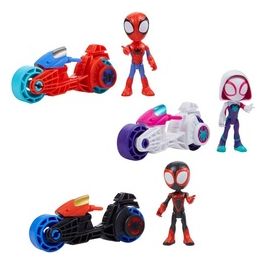 Personaggio Spidey e i Suoi Fantastici Amici Motociclo con Personaggio Ghost Spider - ASSORTITO