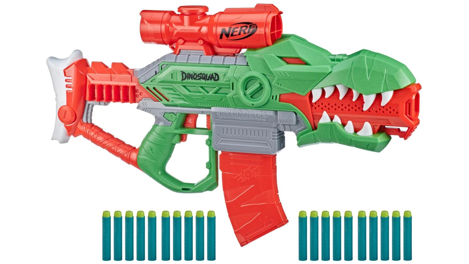 Hasbro Pistola Giocattolo Nerf Dino Rex Rampage