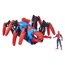 Hasbro Playset Spiderman Crawl N Blast Spider con Personaggio