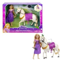 Set Bambola Disney Princess Rapunzel e Maximus Assortito