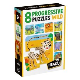 8 Progressive Puzzles - Wild